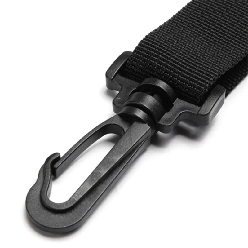 Adjustable Shoulder Strap Detachable Belt Bag Camera Case Luggage Durable Black Strap withCarabiner DIY Carry Handle Replacement Peaceful Pleasures Health and Wellness