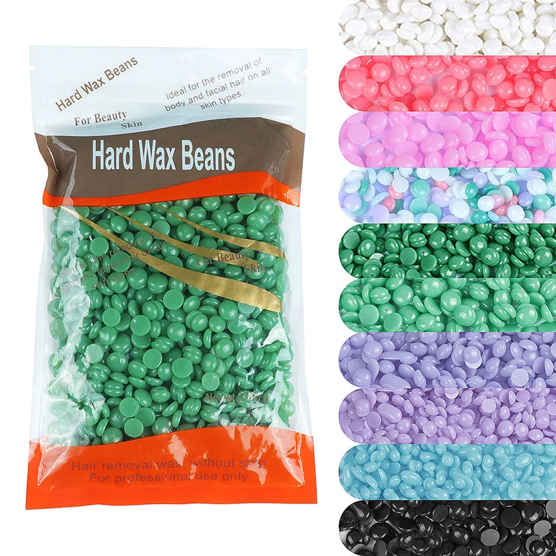 500g 200g 400g Wax Beans Wax Beads for Hair Removal Body Wax Hot Wax Depilation Hard Wax Beans Wax Machine for Women Whole Beads Peaceful Pleasures Health and Wellness