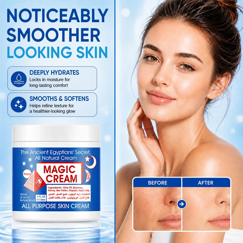 Magic Facial Lifting Cream:Face Moisturizing,Anti Sagging Hydrating & Locks in Moisture & Whitening Formula for All Skin Types Peaceful Pleasures Health and Wellness