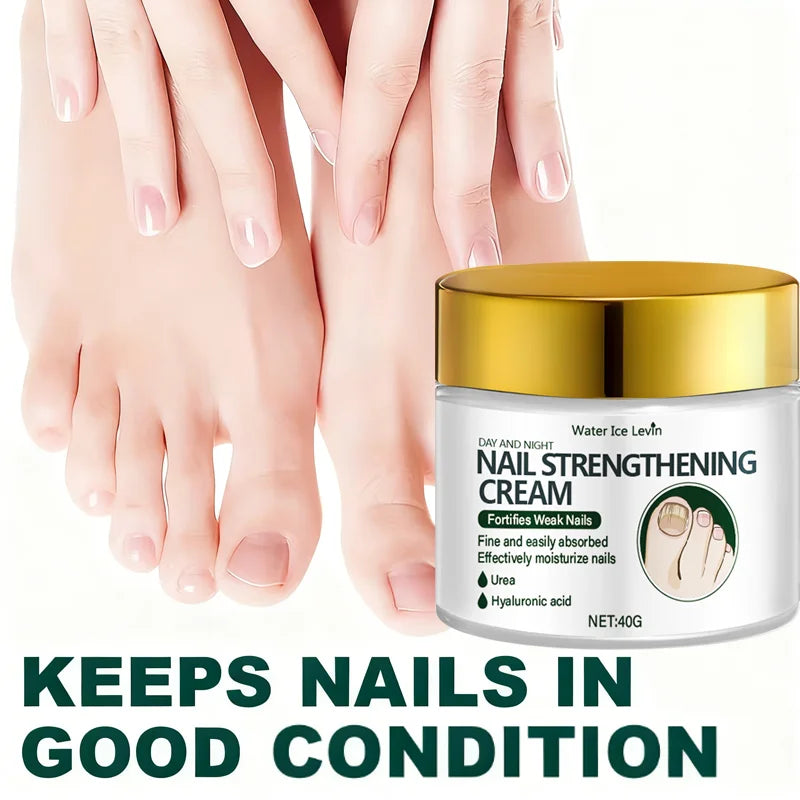 Day & Night Nail Strengthening Cream – Hyaluronic Acid & Urea