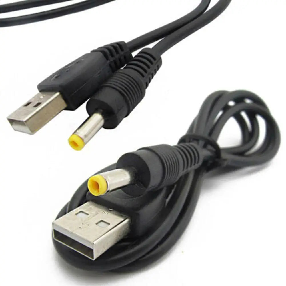 USB Charging Cable for Sony PSP 1000 / 2000 / 3000 – USB-A to DC 4.0x1.7mm, 0.8m Peaceful Pleasures Health and Wellness