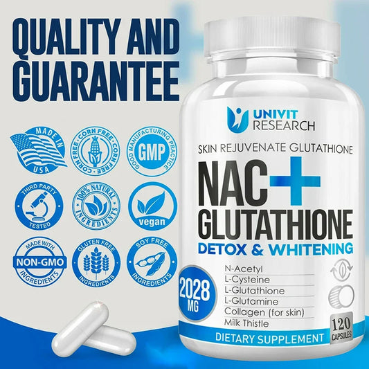 NAC + Glutathione Supplement | Antioxidant, Skin & Immunity Antioxidant Supplement Oasis Select