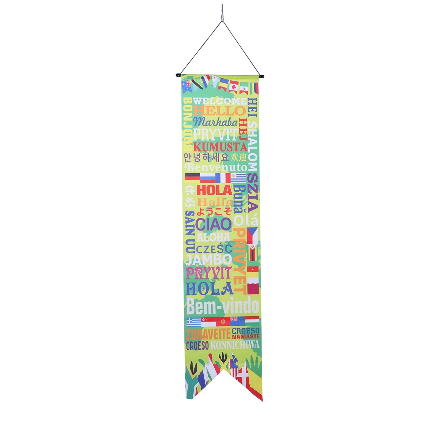 3PCS Soccer 2026 Hanging Porch Banner Soccer Porch Sign Banners for Party Supplies Home Indoor Outdoor Peaceful Pleasures Health and Wellness