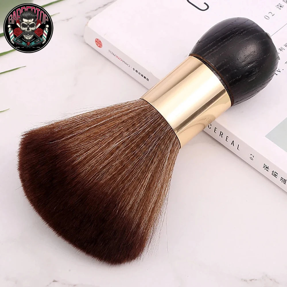 Salon Soft Hair Brush Sweeping Haircut Neck Face Brush Cleaning Broken Hairbrush Beard Brush Professional Styling Tools Supplies Peaceful Pleasures Health and Wellness