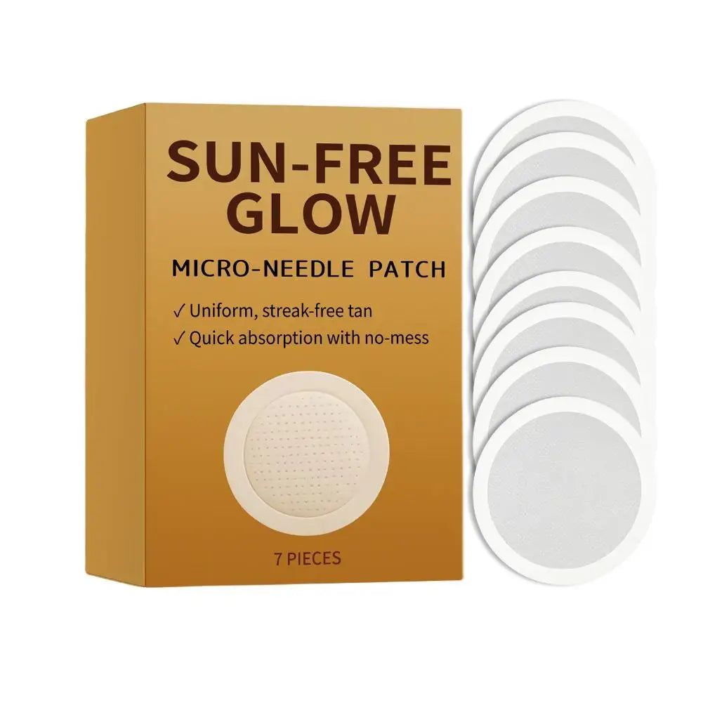 Sunless Tanning Micro-Needle Patches | Natural Glow, All Skin Types