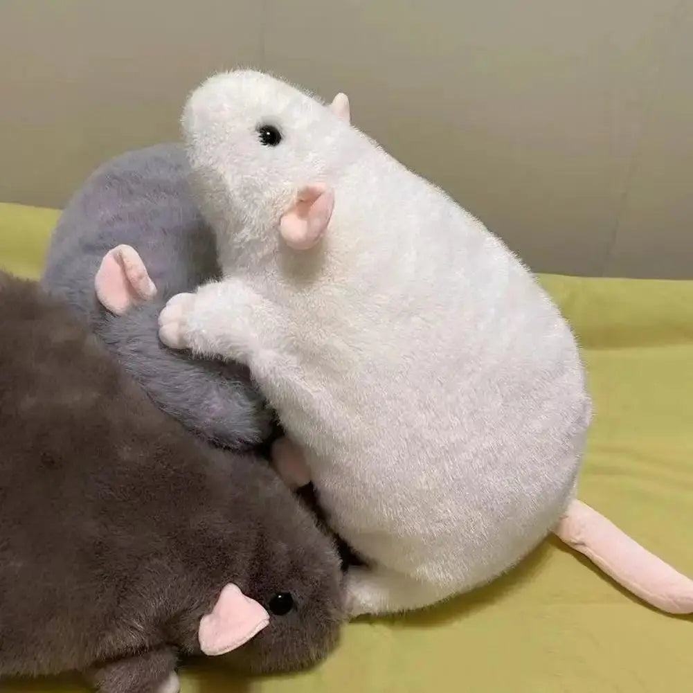 Cute Plush Toy Cartoon Mouse Doll for All Ages Peaceful Pleasures Health and Wellness