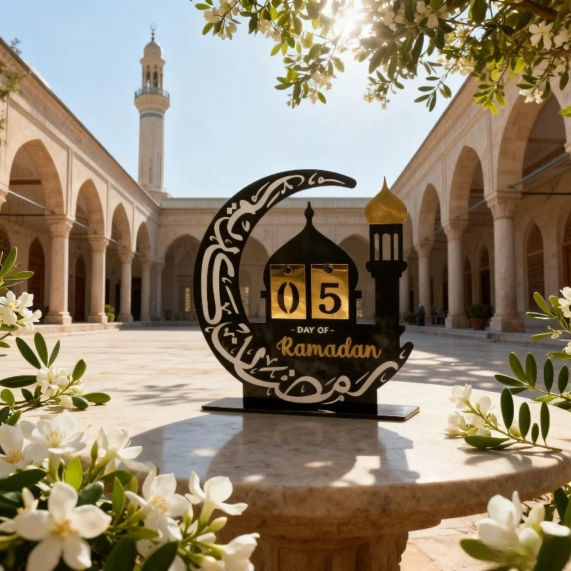 2026 DIY Eid Acrylic Countdown Calendar | Ramadan Decor