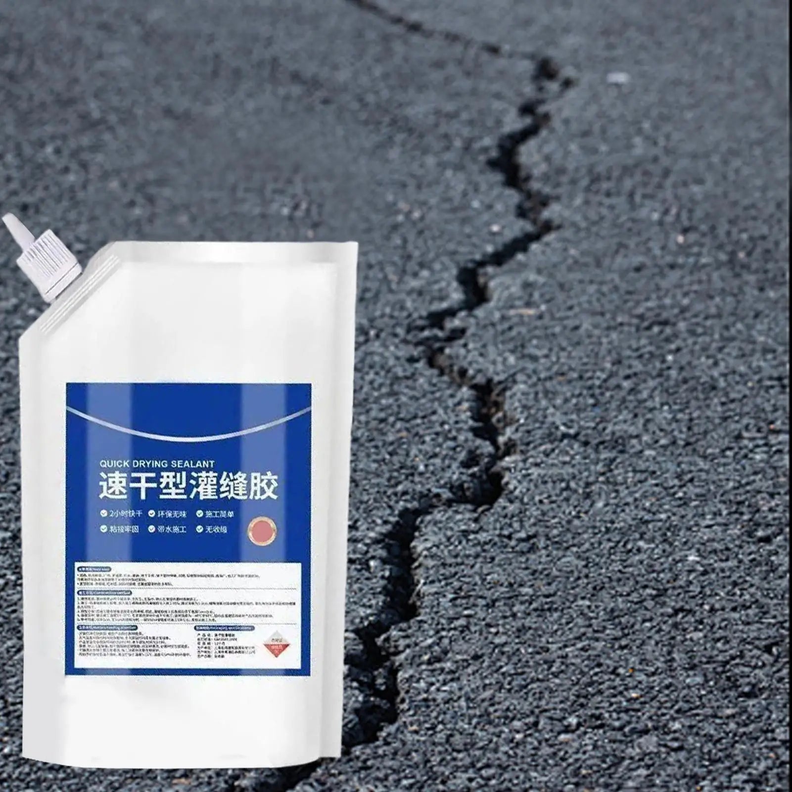 Roof Sealant High Strength Caulking Glue Waterproof Roof Patch Sealant Floor Adhesive Quick Drying Wall Sealant For Sealing Wall Peaceful Pleasures Health and Wellness