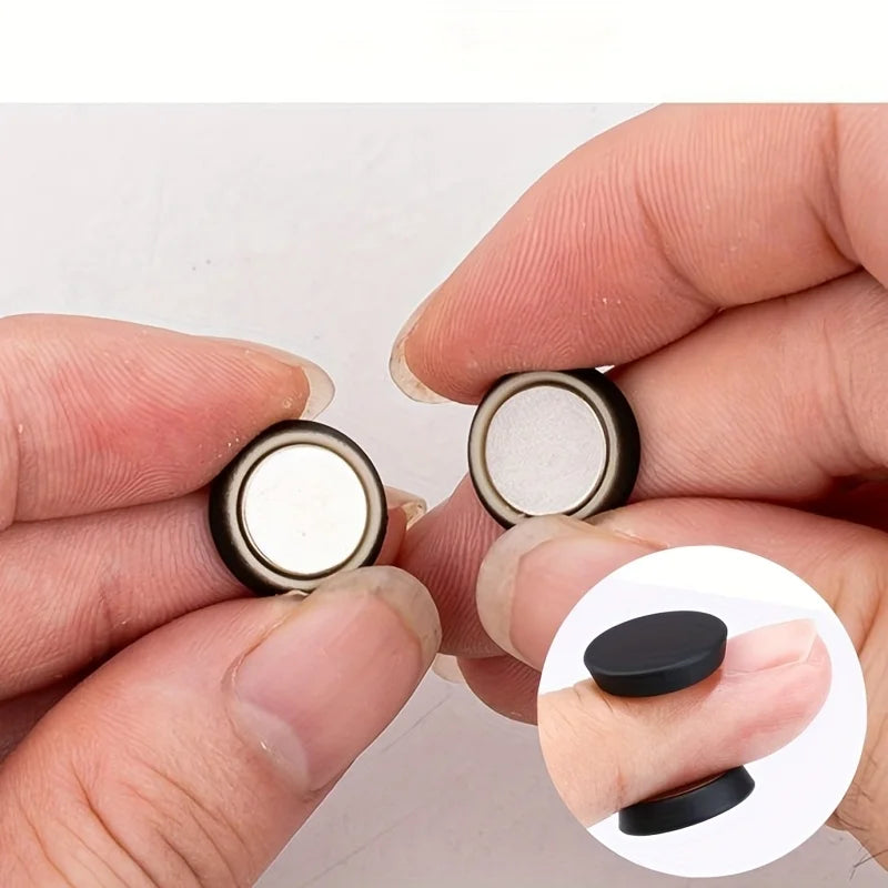 Fashion Flat Seam Fasteners Removable Magnetic Snap Buttons Suitable