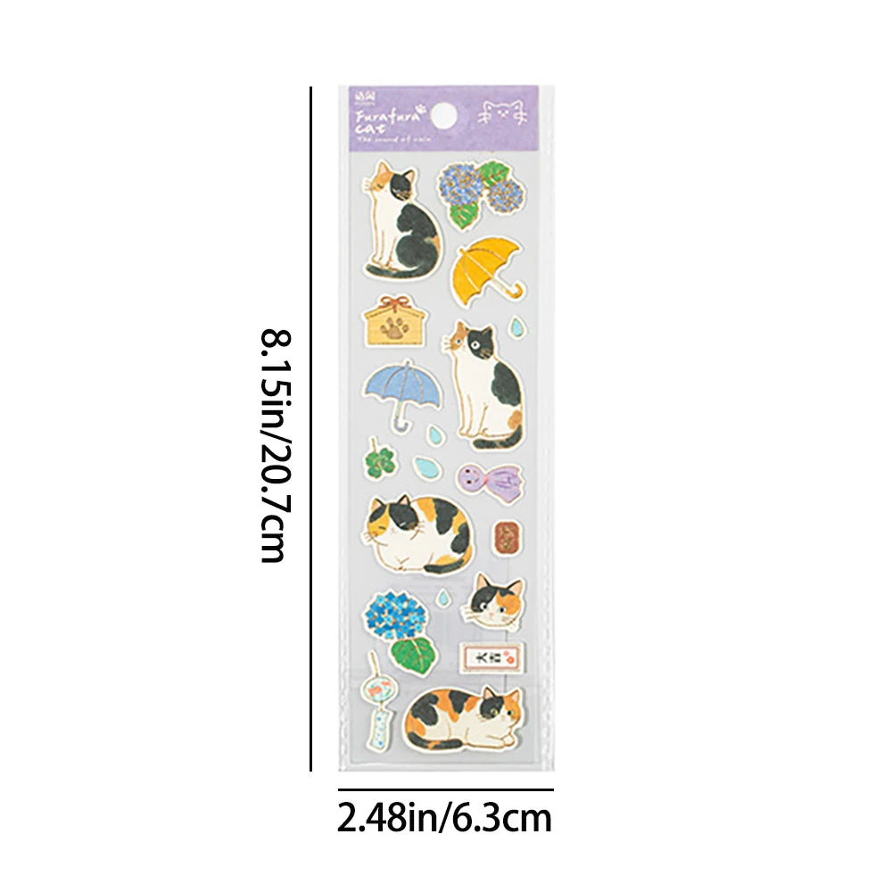 Cute Cat Pattern Handmade Account Photo Frame DIY Decoration Collage