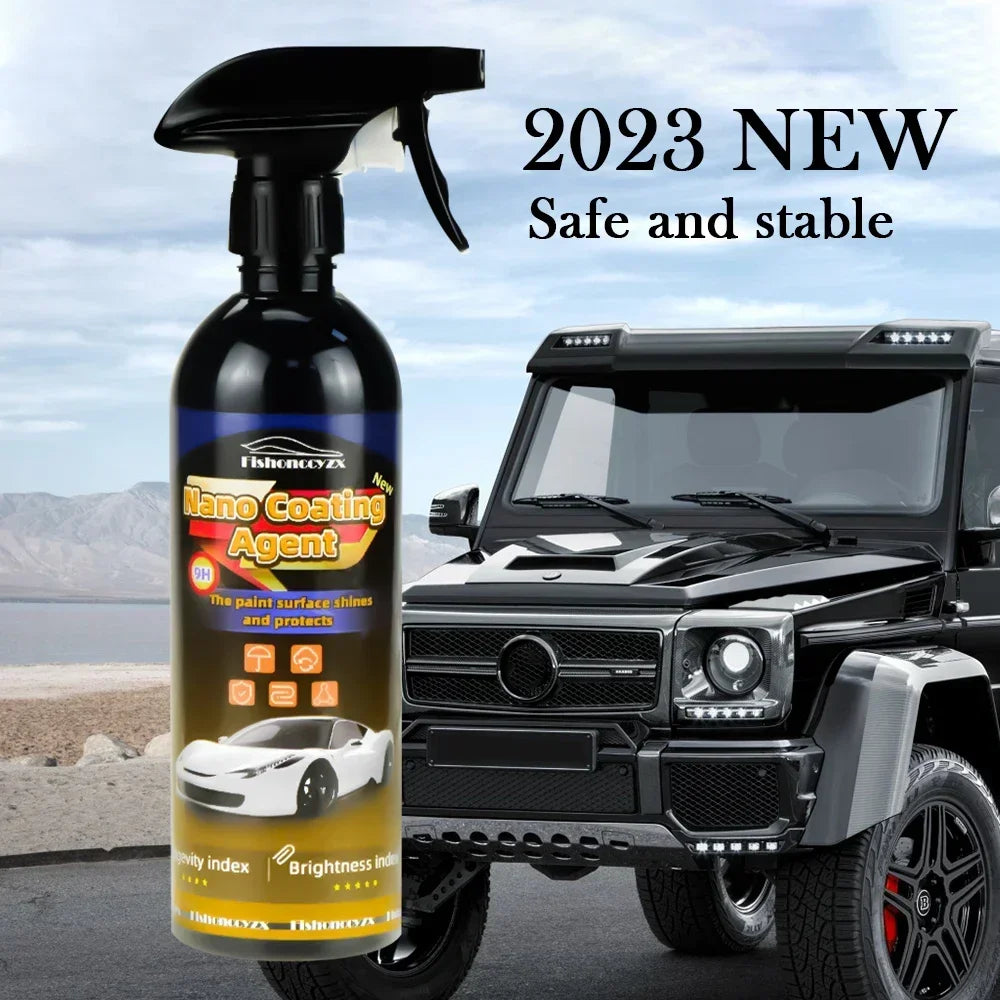Ceramics for Cars Coating 500ML 9H Nano Liquid Glass Plated Crystal Hydrophobic Waterproof Polishing Paint Hardness Car Polish Peaceful Pleasures Health and Wellness