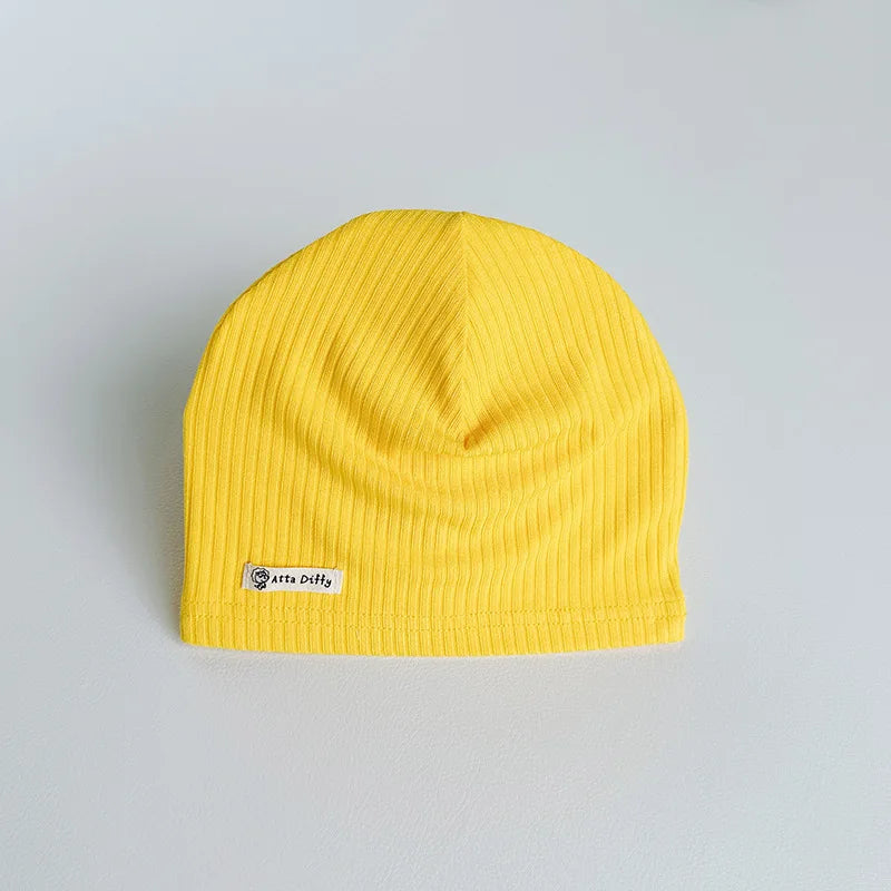 Kids Beanie Hat | Soft Cotton Spring Autumn Boys Girls Ages 1–8