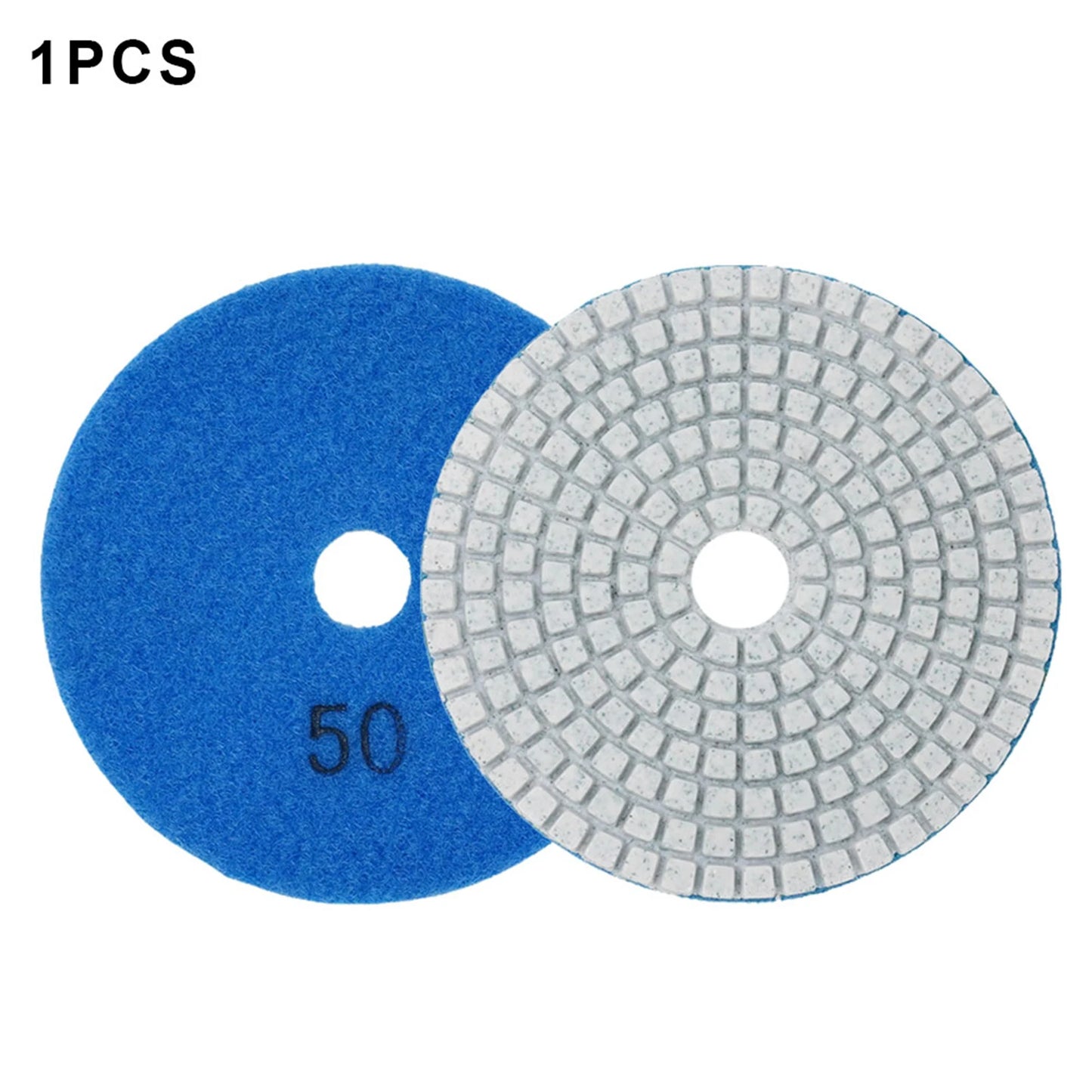 4 Diamond Polishing Pad Wet Dry Pads Flexible Grinding Discs Granite