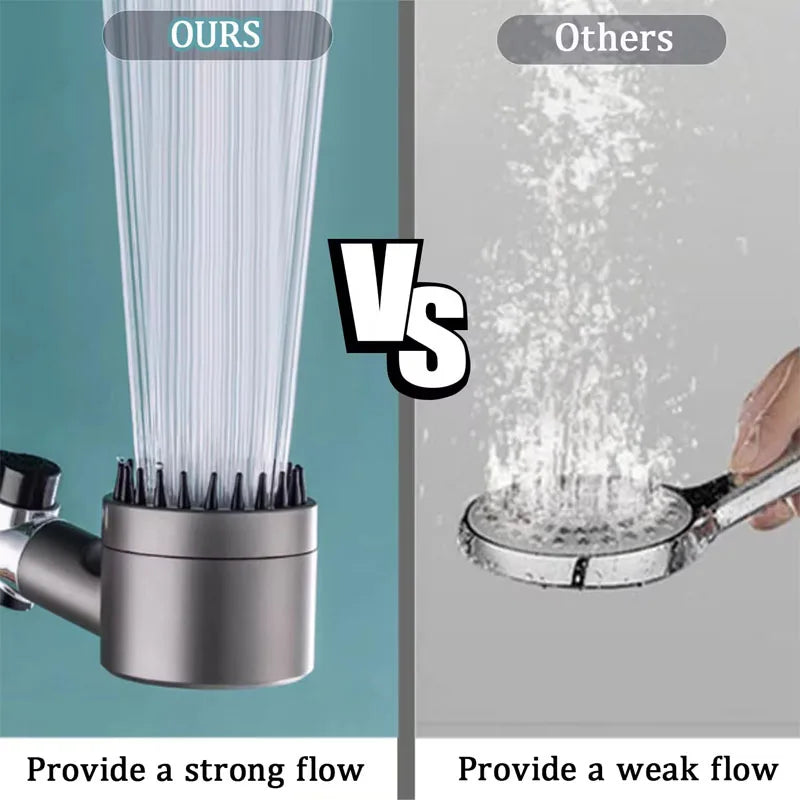 4-Mode Filtered Showerhead with Massage & PP Cotton Filter