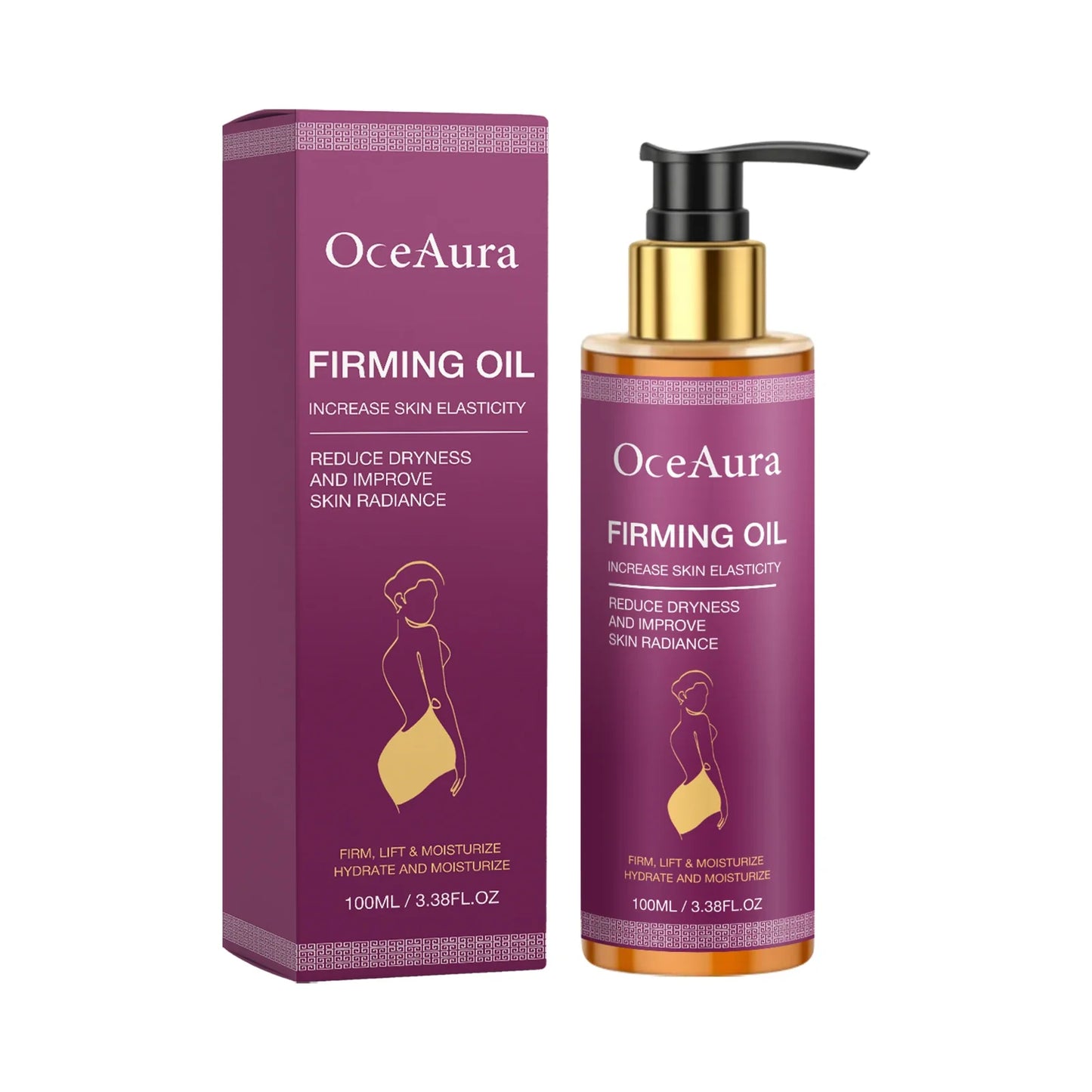 OceAura Firming Nourishing Body Oil – Deep Hydration 100ml