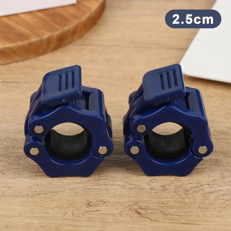 Barbell Collar Clips 25/28mm Quick Release Locking Clamps | Gym