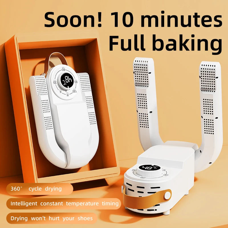 HOMEFISH UV Shoe Dryer – Timer, Telescopic & Deodorizing