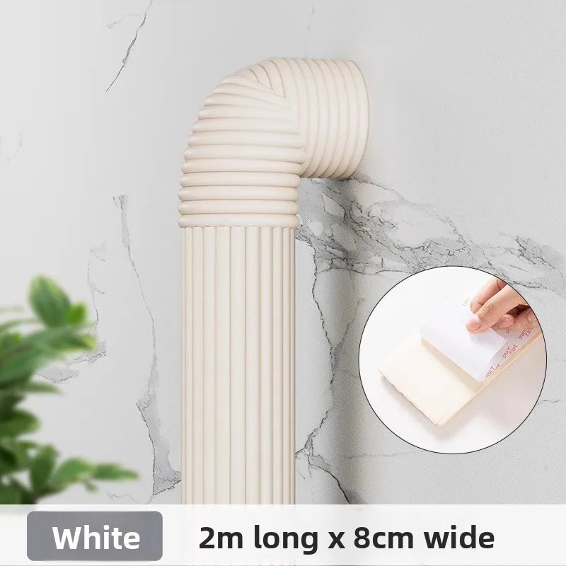 2M Decorative Pipe Cover Sleeve – Hide Indoor Utility Lines