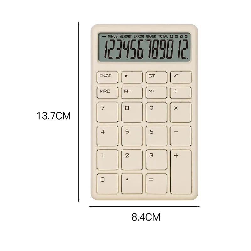 Portable Basic Student Calculator – High Sensitivity Keys