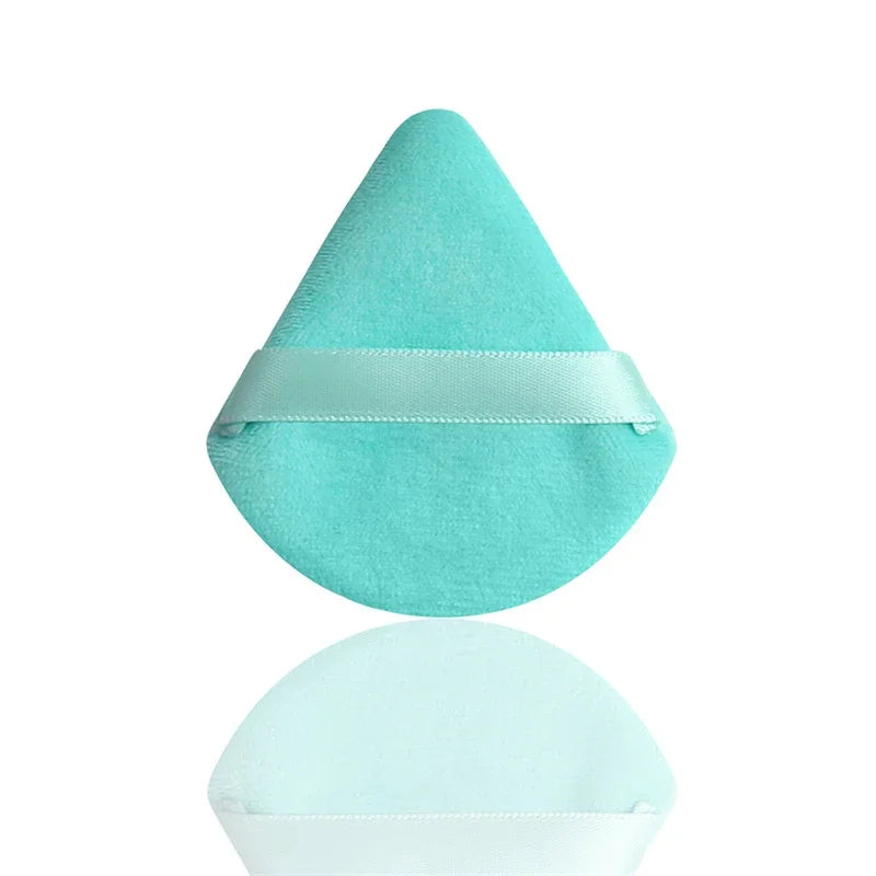 Velvet Triangle Makeup Puff | Soft Sponge Foundation Blender