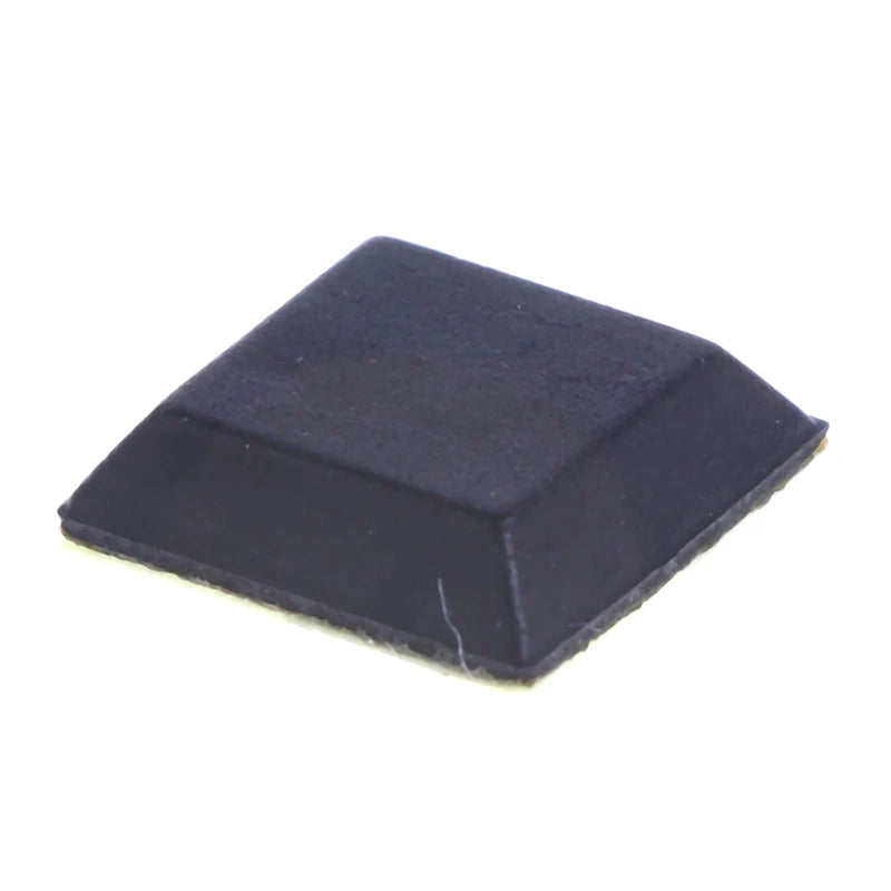 40-Pack Square Rubber Bumper Pads – Self-Adhesive Furniture Feet