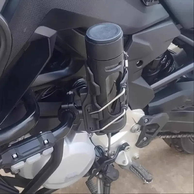 360° Handlebar Water Bottle Cage Mount | Bike & Motorcycle