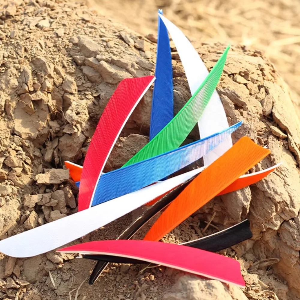Shield Archery Arrow Feather 4 Fletching Hunting Accessories Turkey