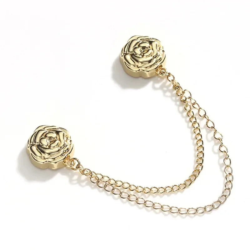 Magnetic Clothing Clip – Pinless Brooch for Hijab & Shawl