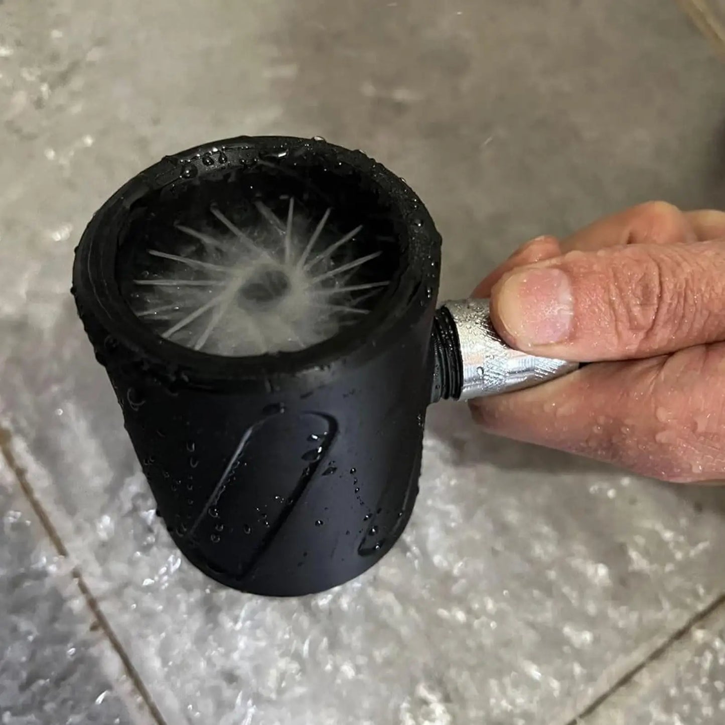 2-in-1 High-Pressure Shower Head & Pet Foot Wash Sprayer