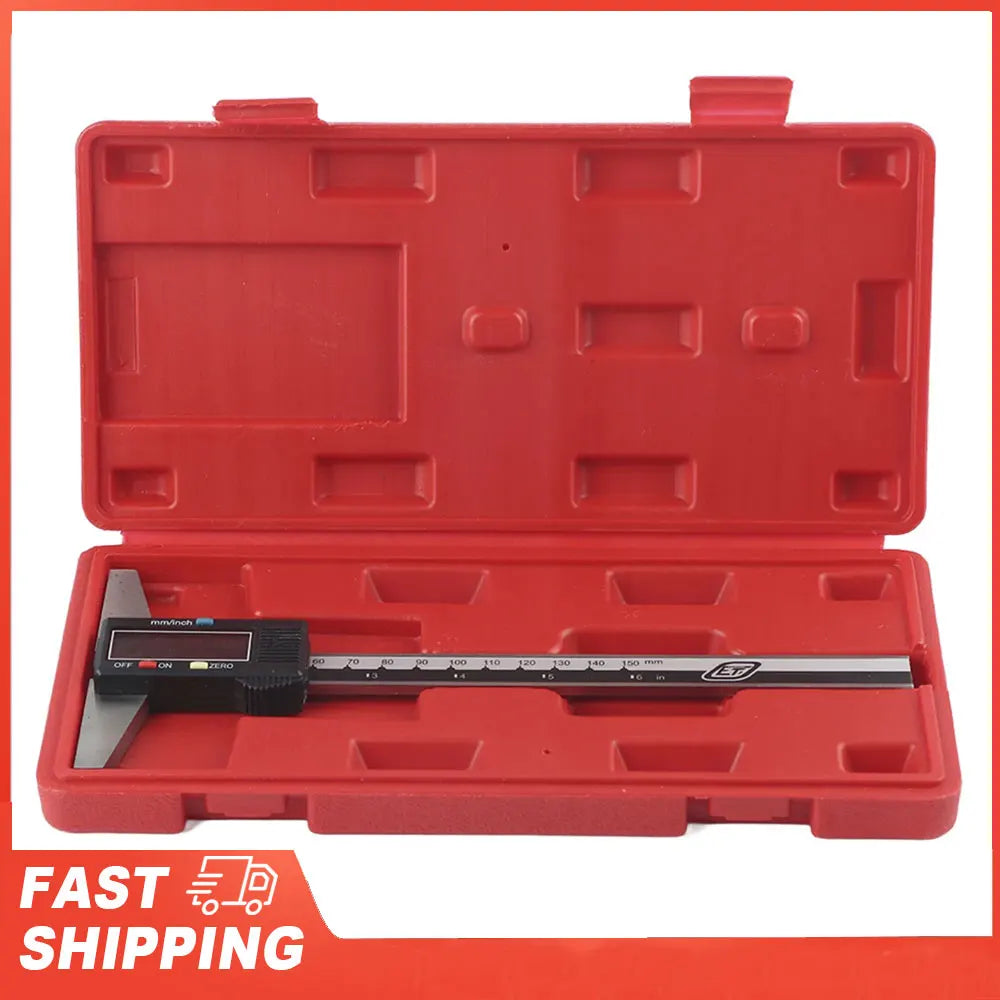 Vernier Caliper Gauge Accuracy Stainless Steel Digital Depth