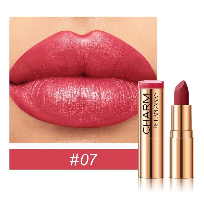 Long-Lasting Hydrating Waterproof Lipstick | Full Coverage