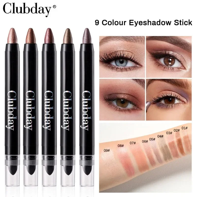 Double-Sided Eyeshadow Stick | Shimmer, Glitter & Matte