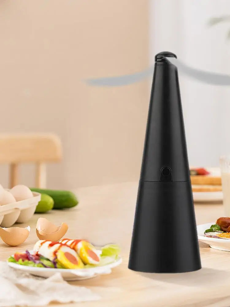Automatic Mosquito Repellent Fan Fly Swatter Fan Portable Rechargeable Table Fly Fans Outdoor Kitchen Fly Repellent Fan Peaceful Pleasures Health and Wellness