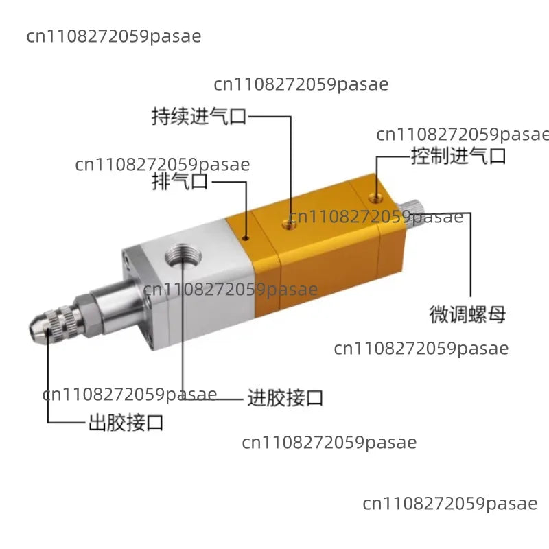QLH31 Pneumatic Precision Glue Dispensing Valve | Anti-Drip