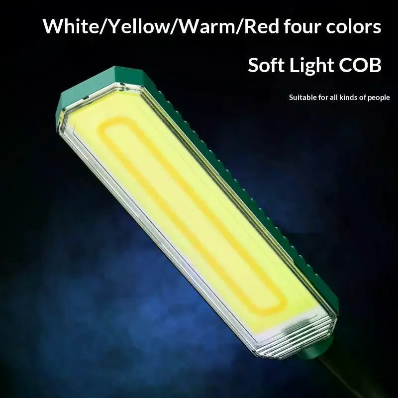 HELTC Magnetic LED Work Light | 360° Bendable COB Rechargeable