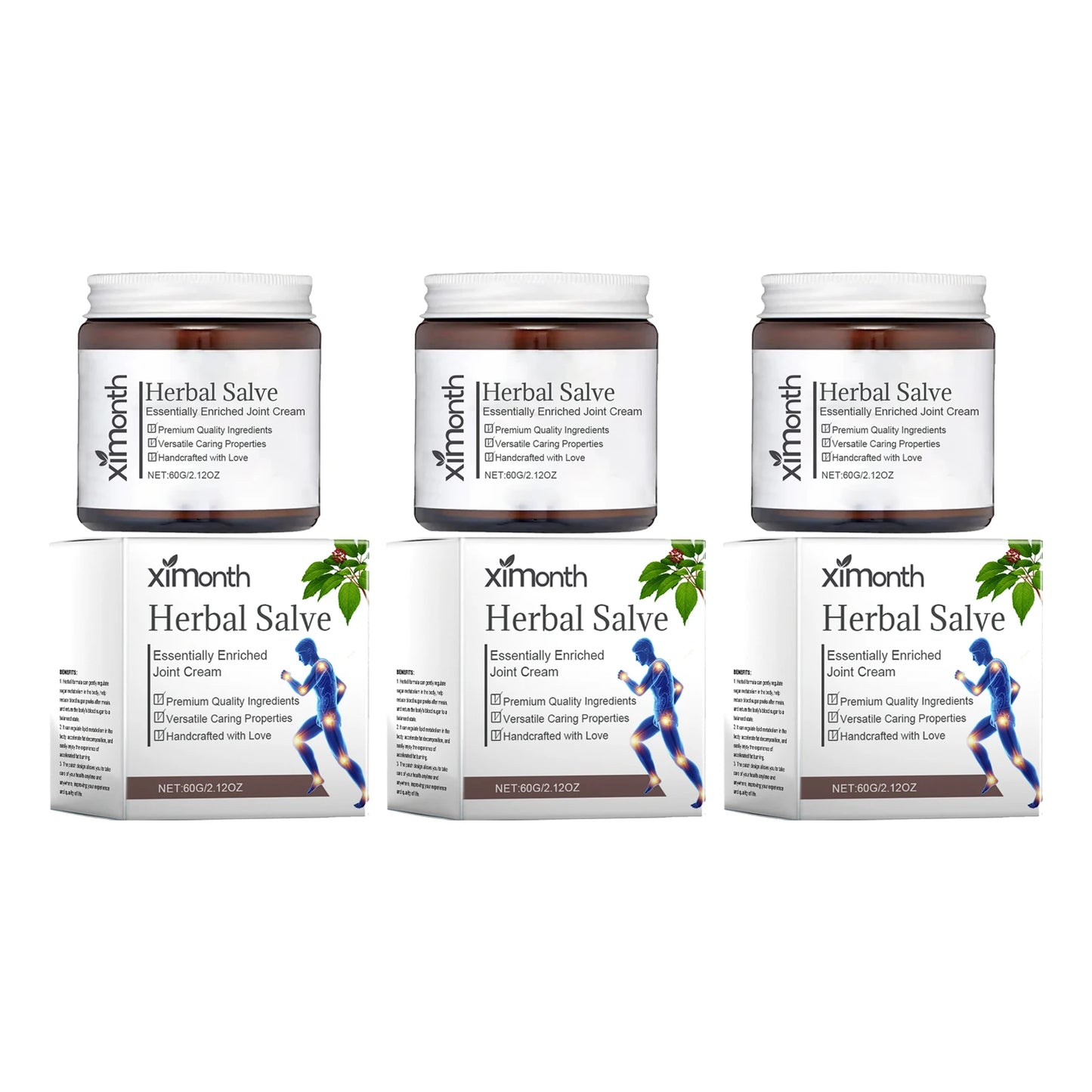 Ximonth Beeswax Herbal Body Cream – Moisturizing & Soothing