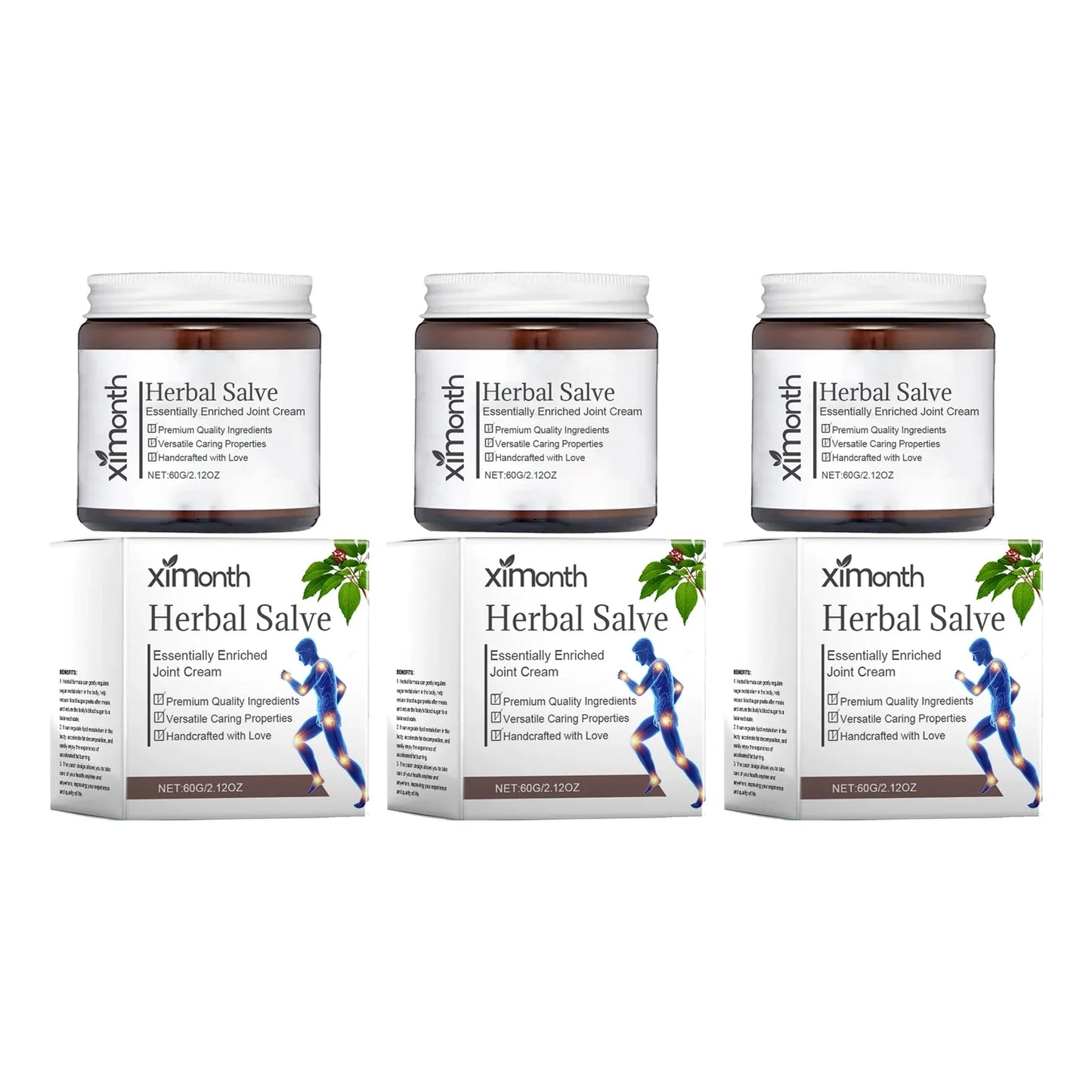 Ximonth Beeswax Herbal Body Cream – Nourishing & Soothing 60g