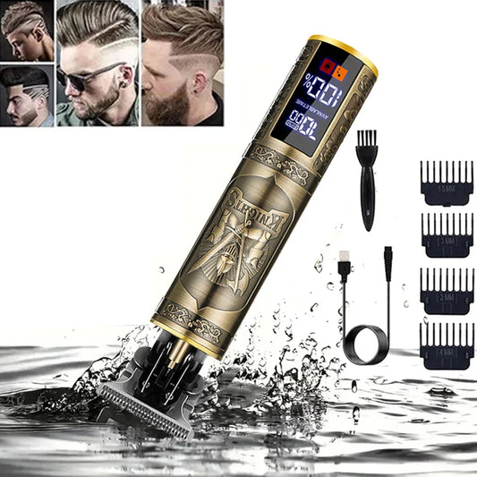 XMSJ T9 Professional Rechargeable Hair Clipper & Beard Trimmer Hair Clipper Trimmer Oasis Select