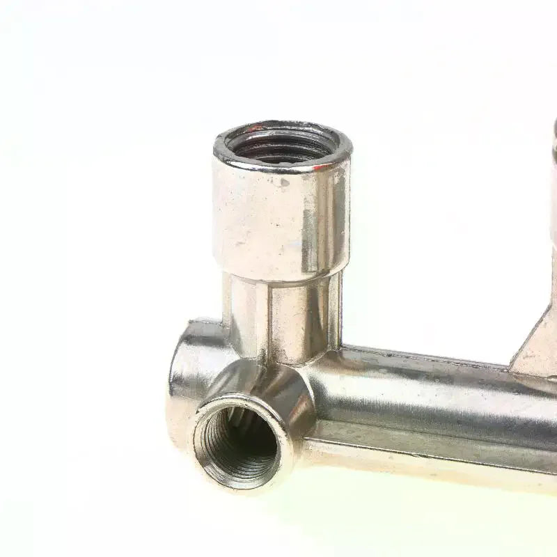 Double Outlet Air Compressor Pressure Regulator Valve | Aluminum