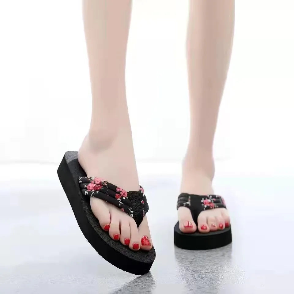 Women's Beach Flip Flops – Flat EVA Summer Sandal Slippers