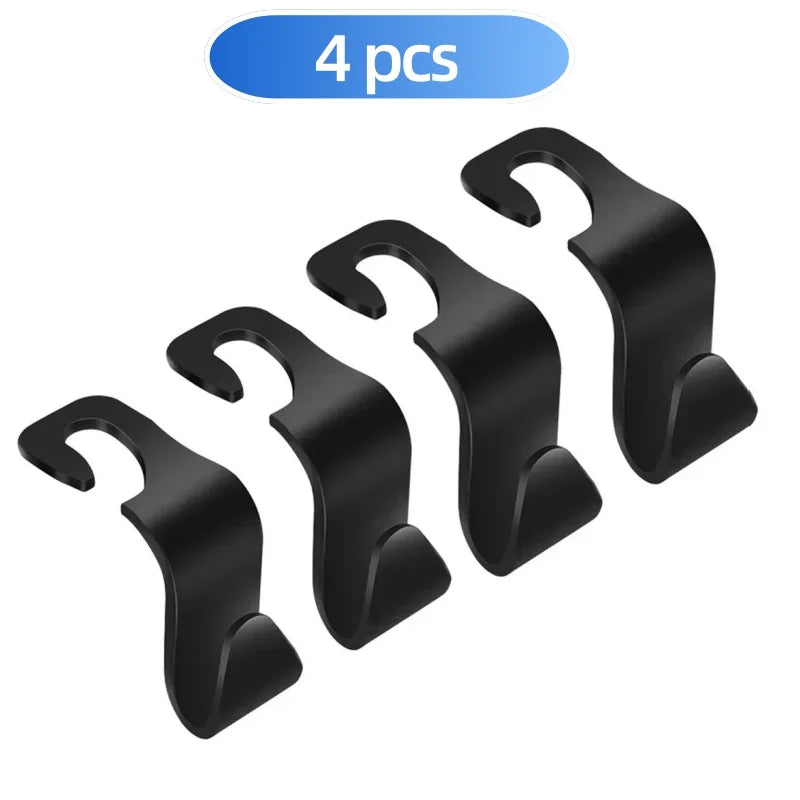 Car Headrest Hooks – Back Seat Organizer Hanger 2/4/8 Pcs