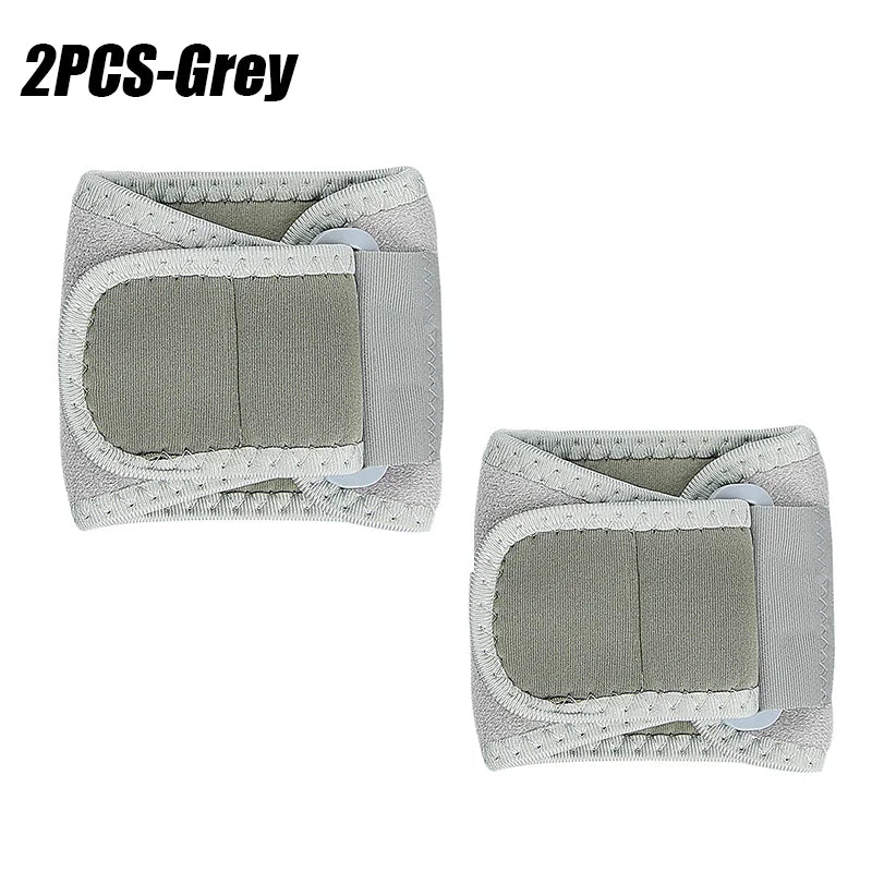 2 Pieces Wrist Protection For Sprain Wrist Sheath Breathable Tendon Sheath Fitness Joints Light And Thin Wrist Protective Gear Peaceful Pleasures Health and Wellness Gray