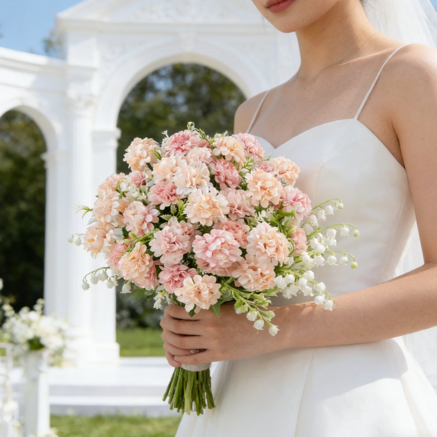 Artificial Silk Hydrangea Bouquet | Wedding & Home Decor