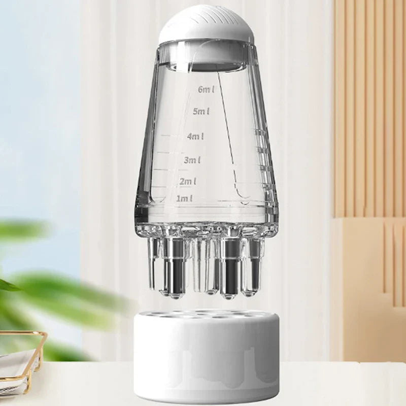 Scalp Oil Applicator Comb | Hexagon Roller Ball Massage Tool