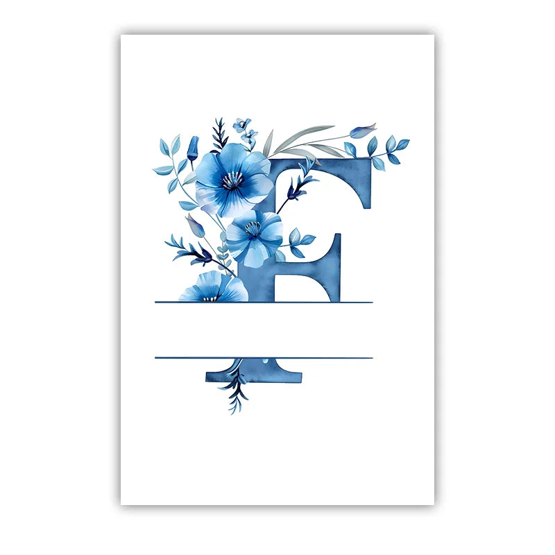 Custom Name Nursery Wall Art | Nordic Animal Canvas Print