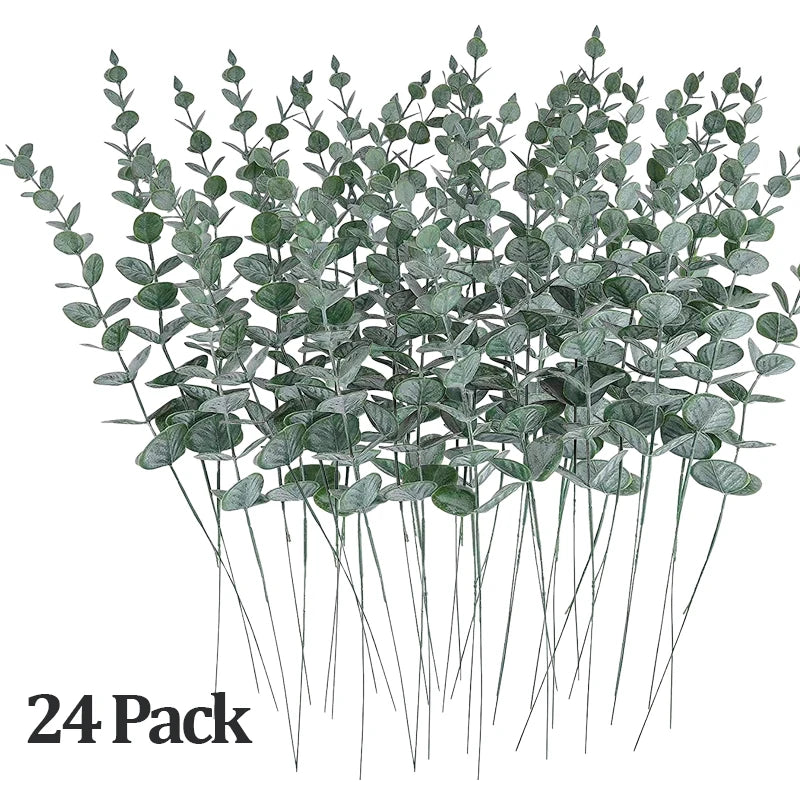 Artificial Eucalyptus Stems | Real Touch Faux Greenery Branches
