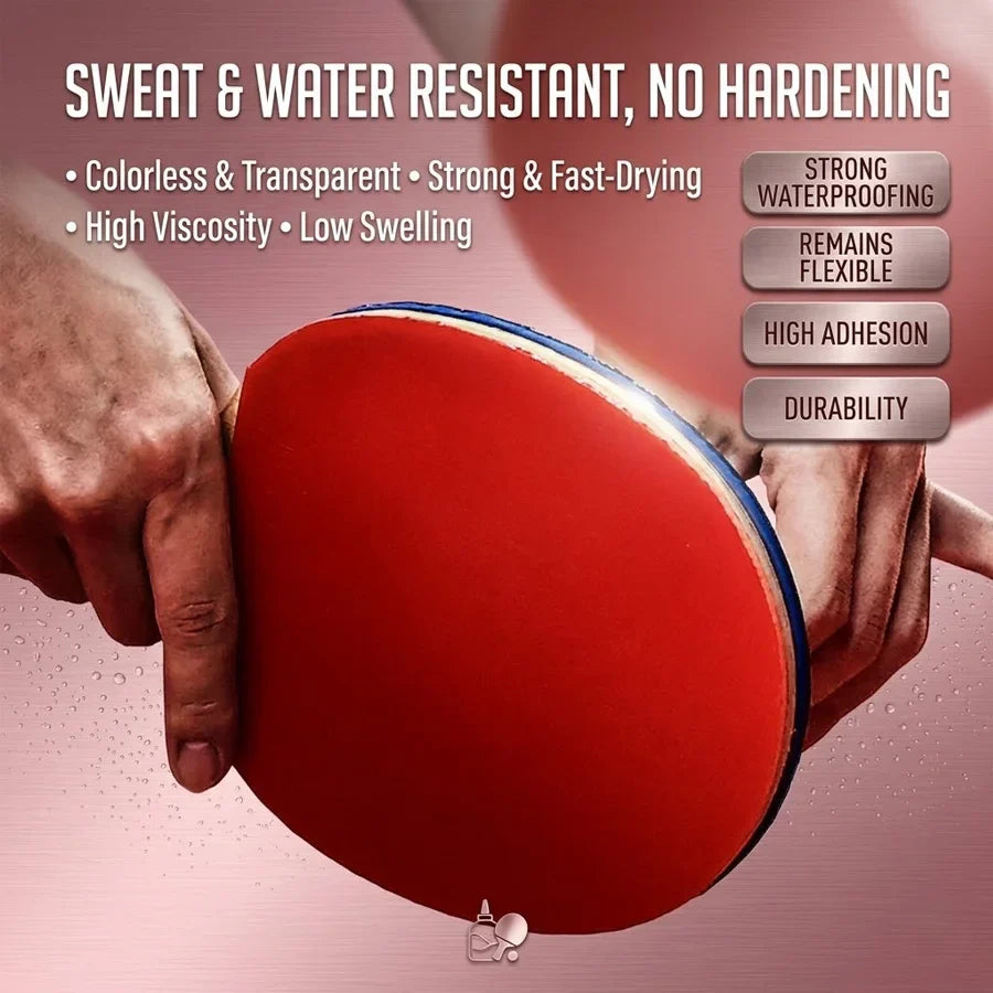 MIRAVEXL 50ml Table Tennis Rubber Adhesive + Sponge Applicator