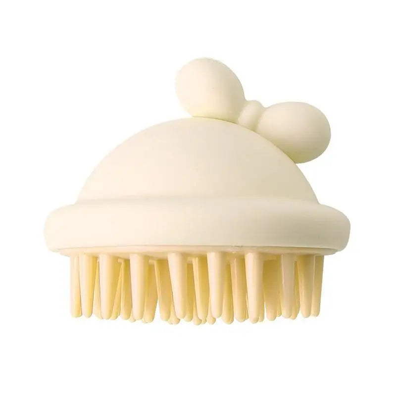 Shampoo Scalp Hair Massager Head Body Massage Comb Scalp Massage Brushes Comb Spa Massage Brush Dual Use Of Dry And Wet Peaceful Pleasures Health and Wellness Yellow