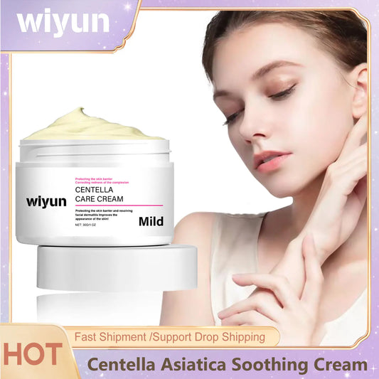 WIYUN Centella Asiatica Soothing Face Cream 30g | Sensitive Skin Face Moisturizer Cream Peaceful Pleasures Health and Wellness