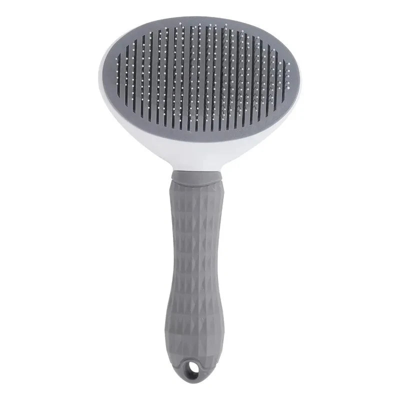 Pet Dog Brush Cat Comb Self Cleaning Pet Hair Remover Brush For Dogs Cats Grooming Tools Pets Dematting Comb Dogs Accessories Peaceful Pleasures Health and Wellness 1pc 3